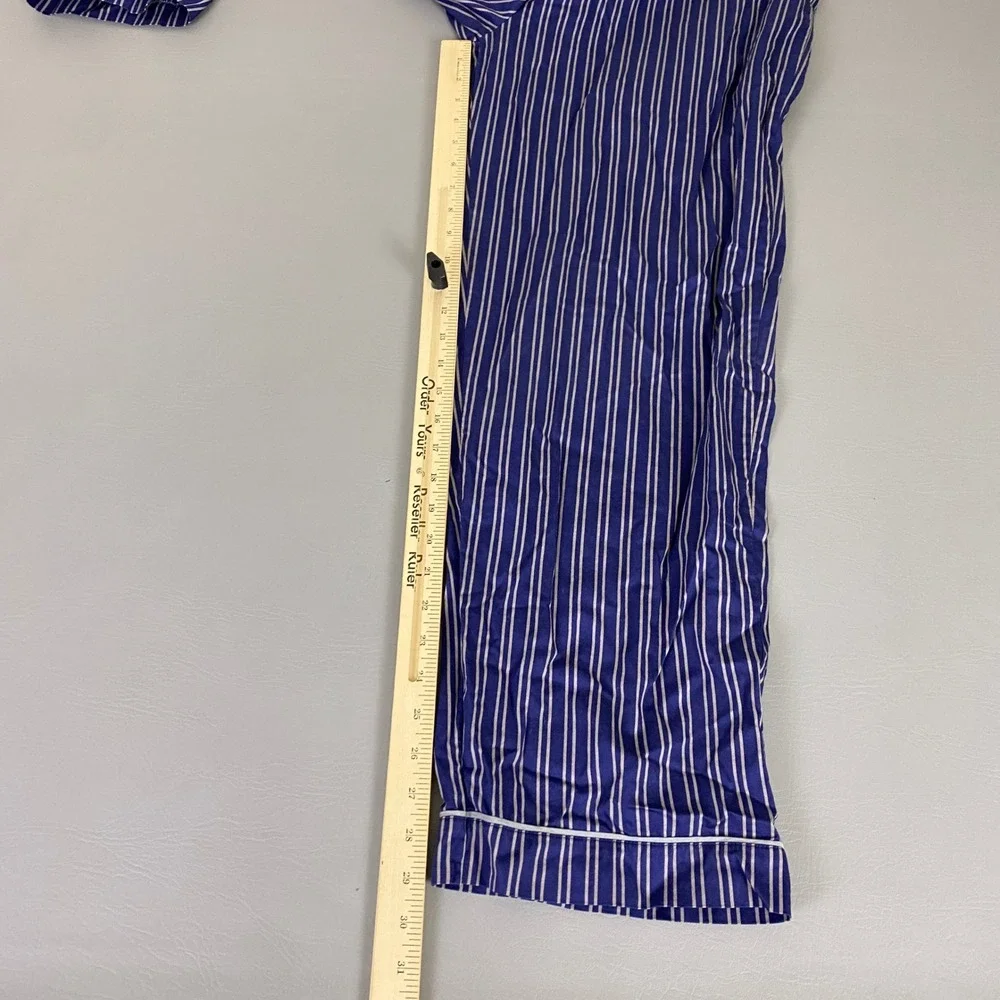 Harry Potter Pottery Barn Teen‎ Pajama Pants Boys Size Medium Striped Blue White